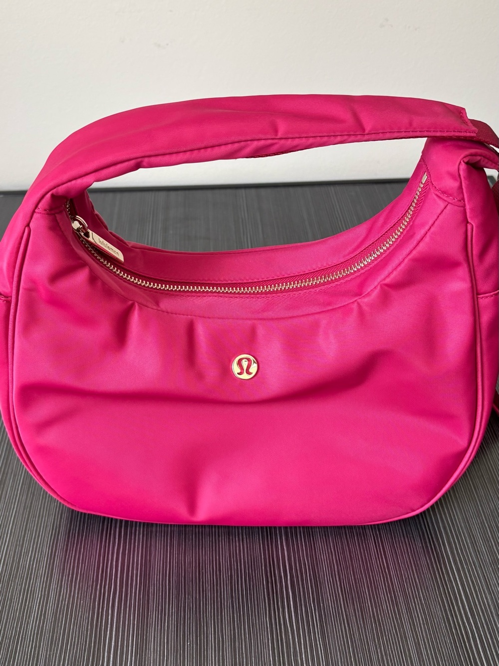 lululemon athletica Bright Pink Shoulder Hobo Bag